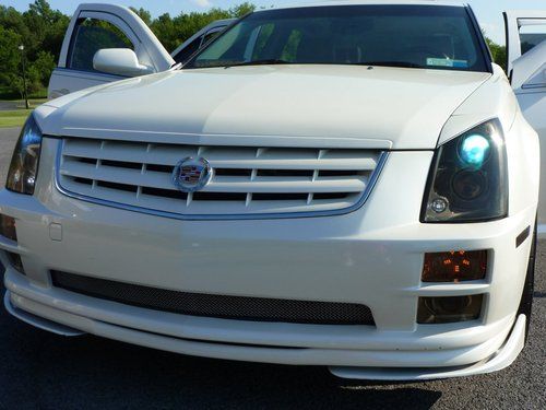 2007 Custom Designed Cadillac STS 4 Shimmering Pearl White!, image 5
