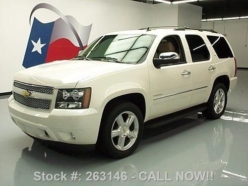 2011 chevy tahoe ltz sunroof nav rear cam dvd 20's 25k texas direct auto