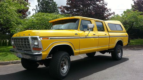 1977 ford f-250 ranger crew cab 4x4 over 20k in restoration to this awesome 4x4