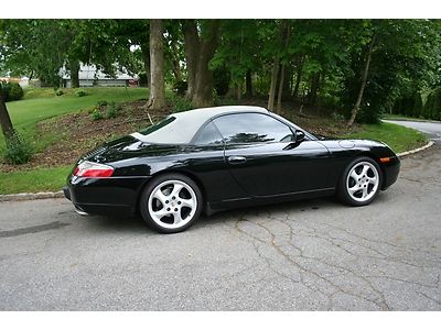 1999 PORSCHE 911 CARRERA CABRIOLET*BLACK*6SPD*PWR STS*K40 RADAR*LOJACK*SWEET!, US $19,750.00, image 16
