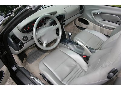 1999 PORSCHE 911 CARRERA CABRIOLET*BLACK*6SPD*PWR STS*K40 RADAR*LOJACK*SWEET!, US $19,750.00, image 54