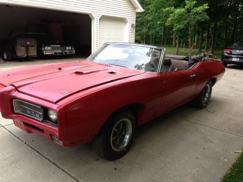 1969 pontiac gto convertible very rare car!!!!!!!!!