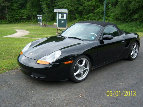 1997 porsche boxster, 38,584 miles, excellent condition no reserve