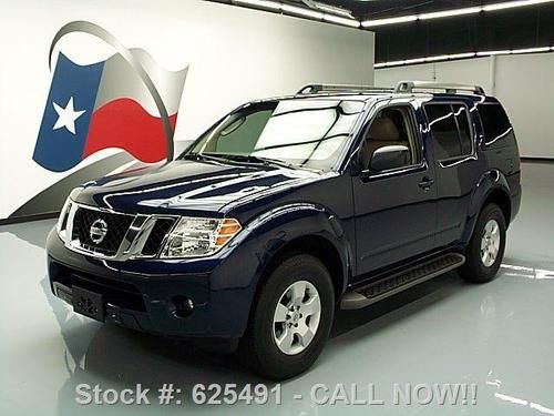 2011 nissan pathfinder s 4.0l v6 7-pass 3rd row 38k mi texas direct auto