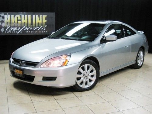 2007 honda accord ex-l coupe, heated leather seats, moonroof, clean nj