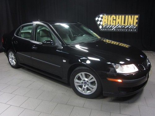 2007 saab 9-3 sport sedan, 210-hp 2.0l turbo, 6-speed, leather, only 56k miles!!