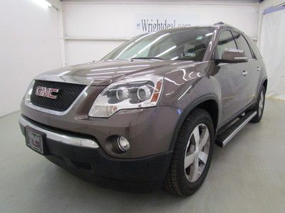 Leather heated seats,navigation, rear intertainment, running boards