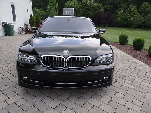 Bmw alpina b7. 2007. v8  supercharged.  black w/balck leather interior. loaded