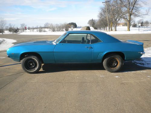 1969 camaro roller project very clean dry desert car!!!!!!