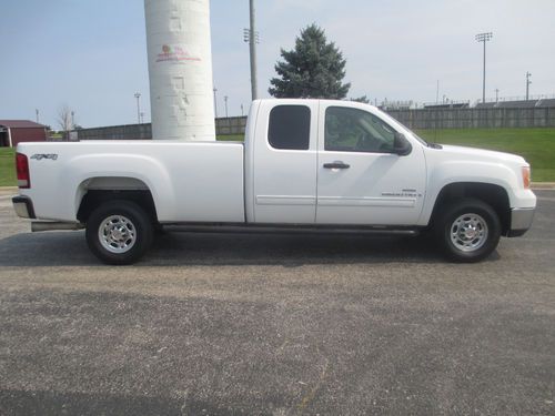 2007 gmc sierra 2500 sle 4x4 ex cab *duramax diesel* allison trans. *no res!!*