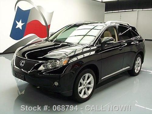 2012 lexus rx350 sunroof nav rear cam climate seats 8k texas direct auto