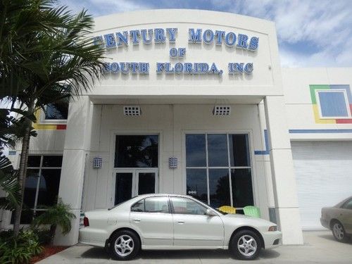 2002 mitsubishi galant 4dr sdn ls 2.4l auto leather low miles