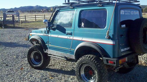 1987 suzuki samurai 4wd tintop