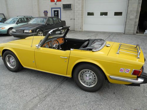 1976 triumph tr6 base convertible 2-door 2.5l