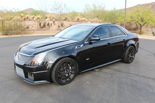 2012 cts-v sedan black diamond edition recaro seats, auto, loaded!