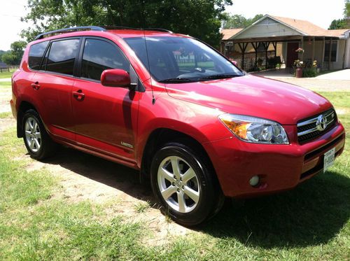 2007 toyota rav4 limited sport utility 4-door 3.5l