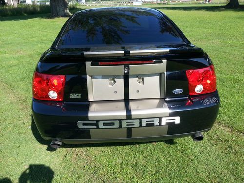 1999 Mustang Cobra SVT4.6L Black Exterior w Tan interior New Factory Ford Engine, image 3