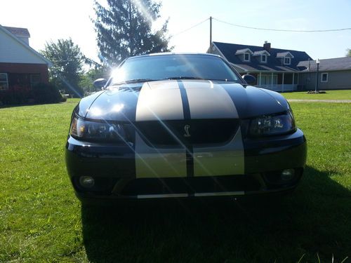 1999 Mustang Cobra SVT4.6L Black Exterior w Tan interior New Factory Ford Engine, image 6