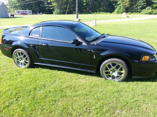 1999 Mustang Cobra SVT4.6L Black Exterior w Tan interior New Factory Ford Engine, image 8