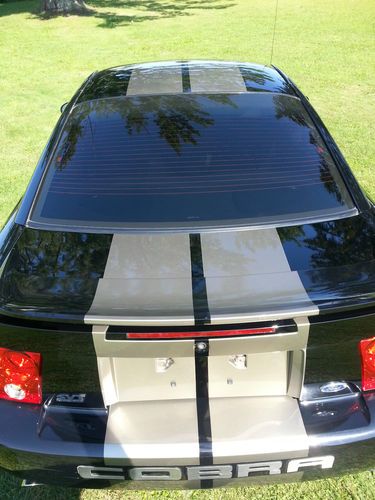 1999 Mustang Cobra SVT4.6L Black Exterior w Tan interior New Factory Ford Engine, image 14