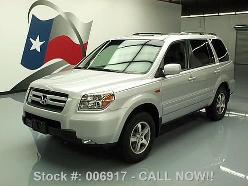 2007 honda pilot ex-l 8pass htd leather sunroof nav 71k texas direct auto