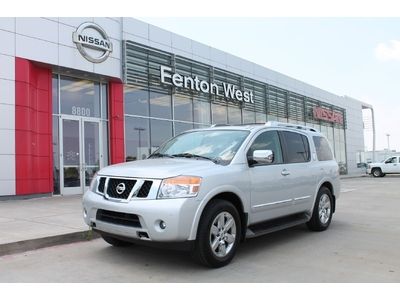 2012 nissan armada platinum loaded no reserve!