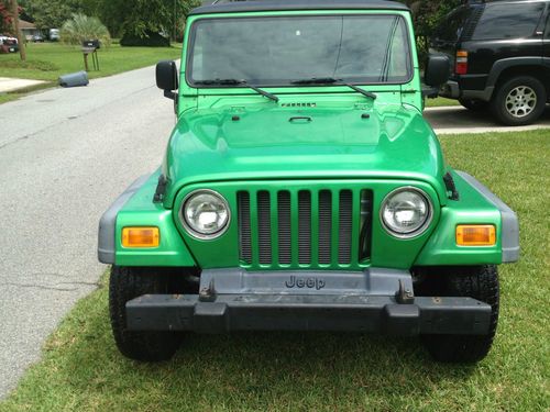 2004 jeep wrangler unlimited sport utility 2-door 4.0l  lj