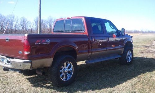 2005 ford f-250 super duty king ranch crew cab pickup 4-door 6.0l