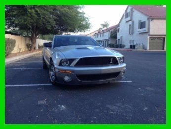 2008 mustang gt500 5.4l v8 32v manual rwd premium sharp black leather navigation