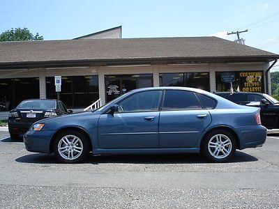 No reserve 2005 subaru legacy 2.5i limited awd 2.5l 5-spd leather sunroof cool!