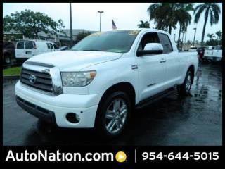 2008 toyota tundra 2wd truck dbl 5.7l v8 6-spd at ltd leatherclean ! ! ! ! ! ! !