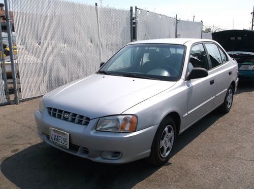 2002 hyundai accent, no reserve