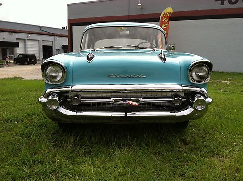 1957 Chevrolet Belair/150/ 2 door post., image 2