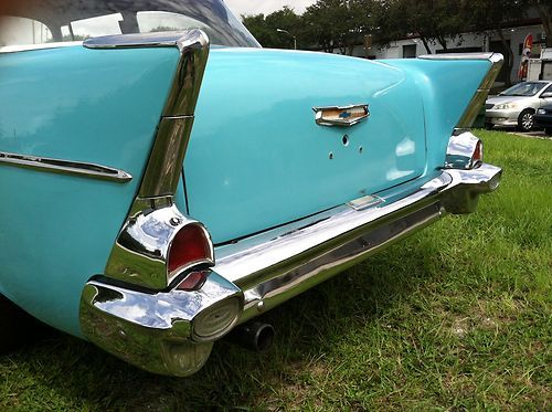 1957 Chevrolet Belair/150/ 2 door post., image 6