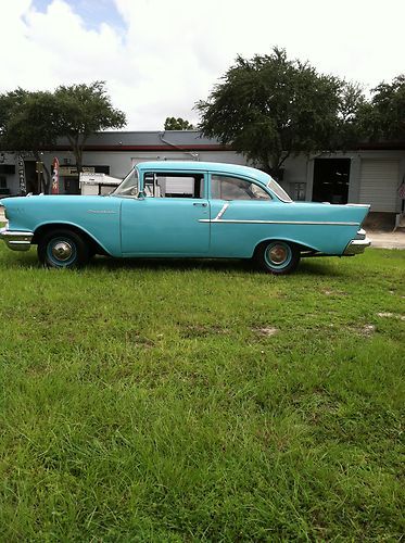 1957 Chevrolet Belair/150/ 2 door post., image 8