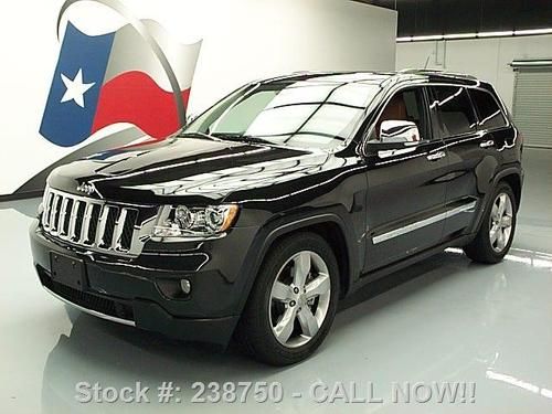 2012 jeep grand cherokee overland 4x4 hemi pano roof 7k texas direct auto