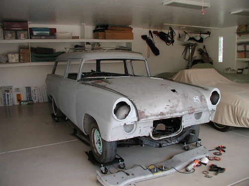 1956 Ford 2 Door Parklane Wagon. Fairlane, image 3