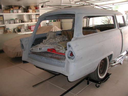 1956 Ford 2 Door Parklane Wagon. Fairlane, image 4