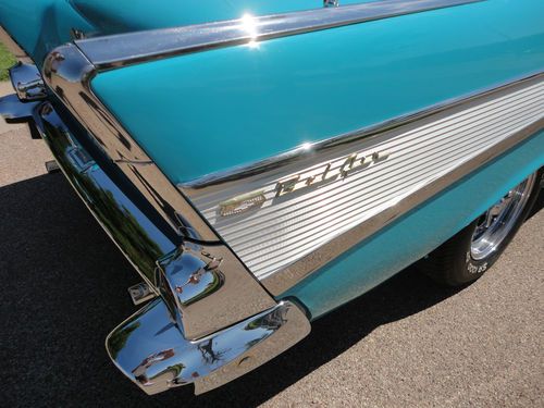 1957 chevrolet Belair 2 DR HT 4sd 350 cu. in NO RESERVE, US $30,000.00, image 2