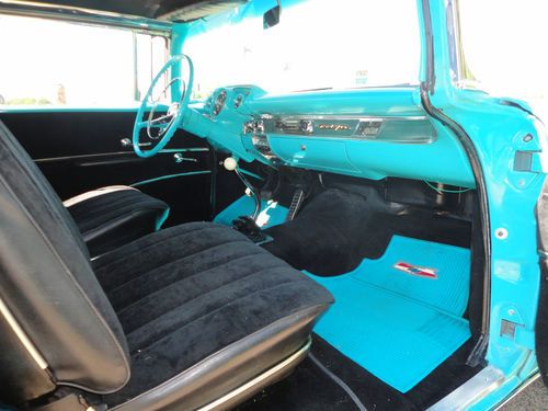 1957 chevrolet Belair 2 DR HT 4sd 350 cu. in NO RESERVE, US $30,000.00, image 9