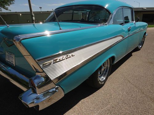 1957 chevrolet Belair 2 DR HT 4sd 350 cu. in NO RESERVE, US $30,000.00, image 20