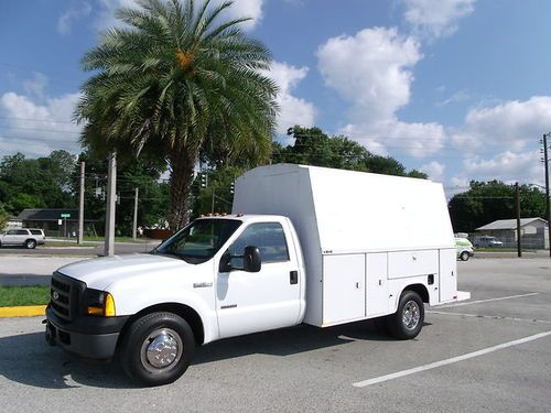 F-350 hightop knapheide kuv utility/service body egr deleted turbo diesel nice