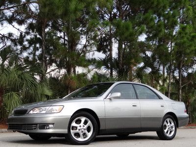 2000 lexus es300 * no reserve * premium florida one owner! low 46k miles garaged