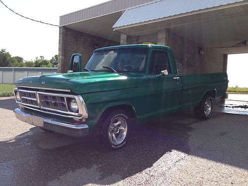 1971 ford f100 custom #### 390 big block 4 speed trans