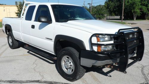 2006 chevrolet silverado 2500 hd 4x4 auto ex cab long bed gas  no reserve