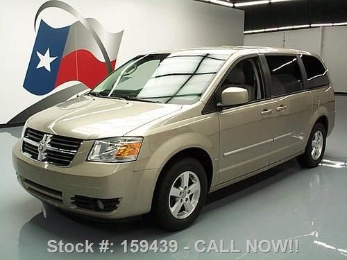 2008 dodge grand caravan sxt rear cam stow-n-go 68k mi texas direct auto