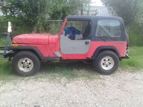 1989 jeep wrangler base sport utility 2-door 4.2l