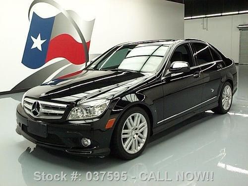 2008 mercedes-benz c300 sport p1 sunroof htd seats 72k texas direct auto