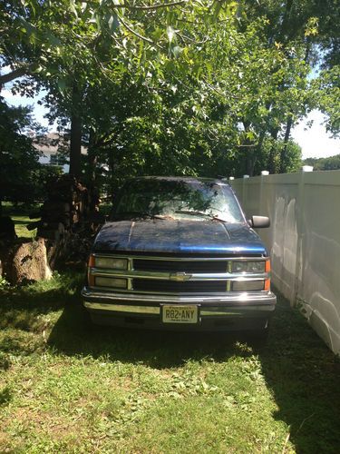 1996 chevrolet k1500 silverado extended cab pickup 3-door 5.7l car carrier