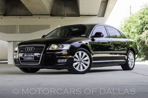 2008 audi a8 l navigation sat. radio sunroof awd back up camera